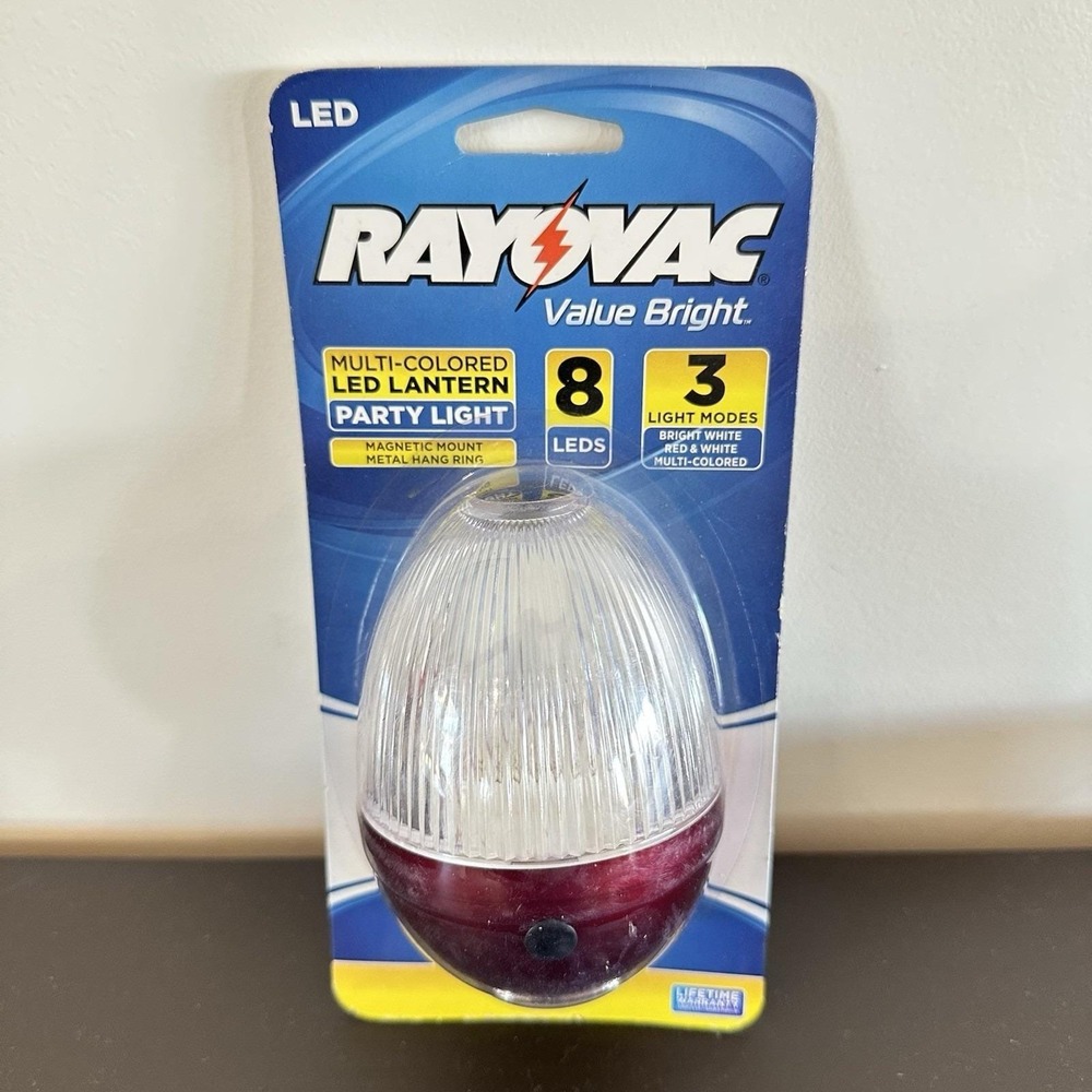 Rayovac Multi-colored,Led lantern, Unopened ,‎ Party Light